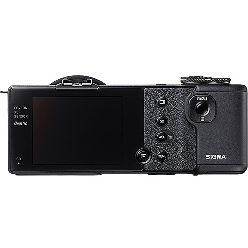 Sigma dp2 Quattro rear display QS button and focus controls