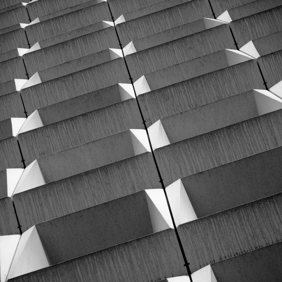 Repeating exterior building panels