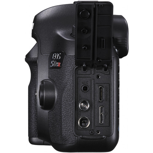 Side panel of Canon EOS 5DS R camera