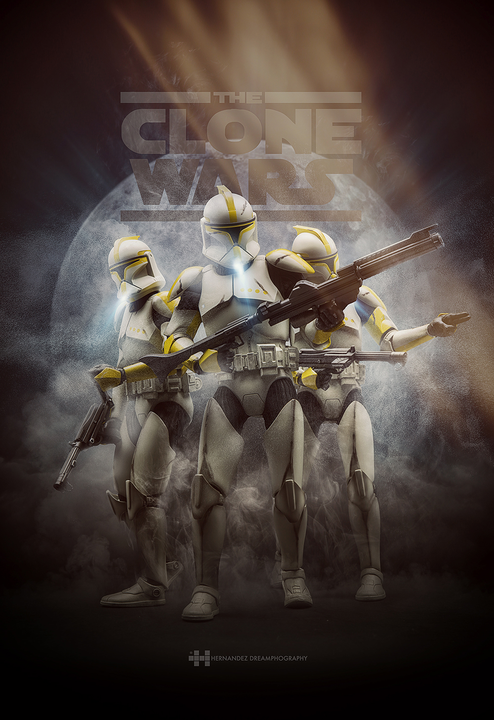 'Clones One' - clone trooper scale-model photograph by Felix Hernandez