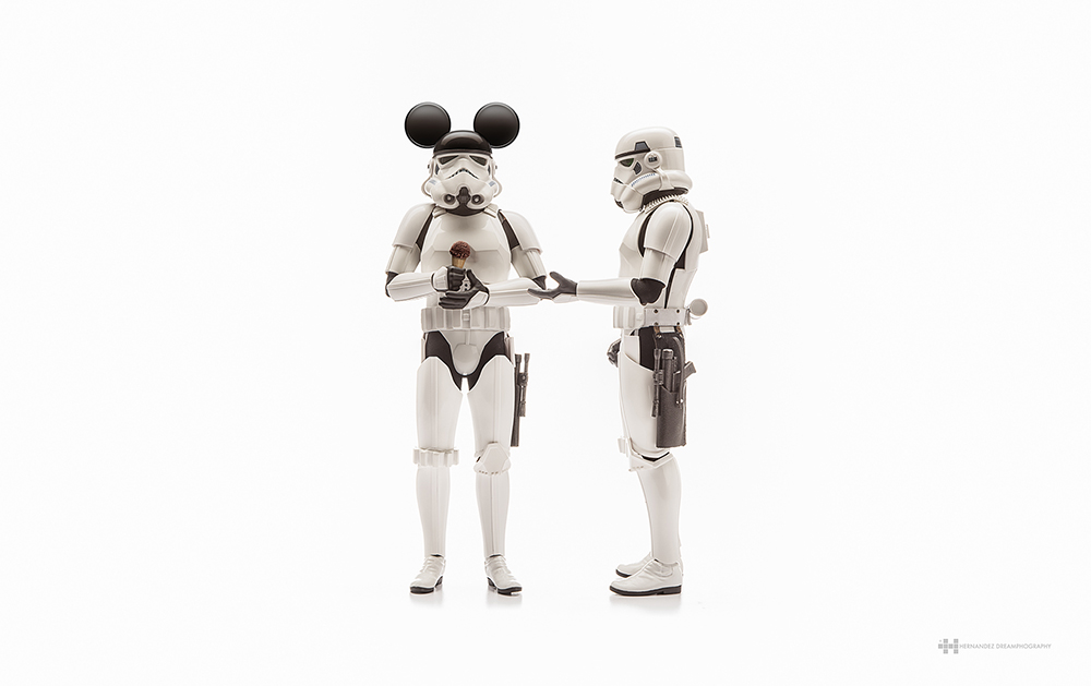 'Troopers Icecream' - stormtrooper scale-model photograph by Felix Hernandez