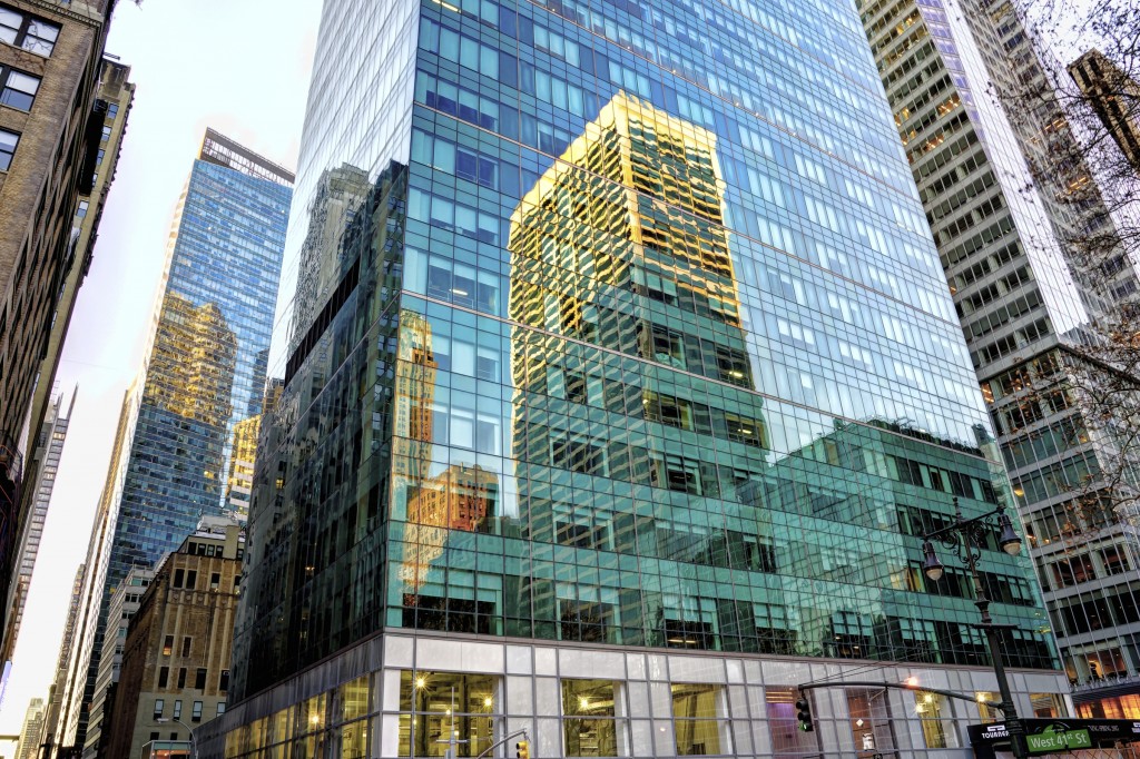 'Bryant Park West' - New York City HDR photograph by Michael Tischler