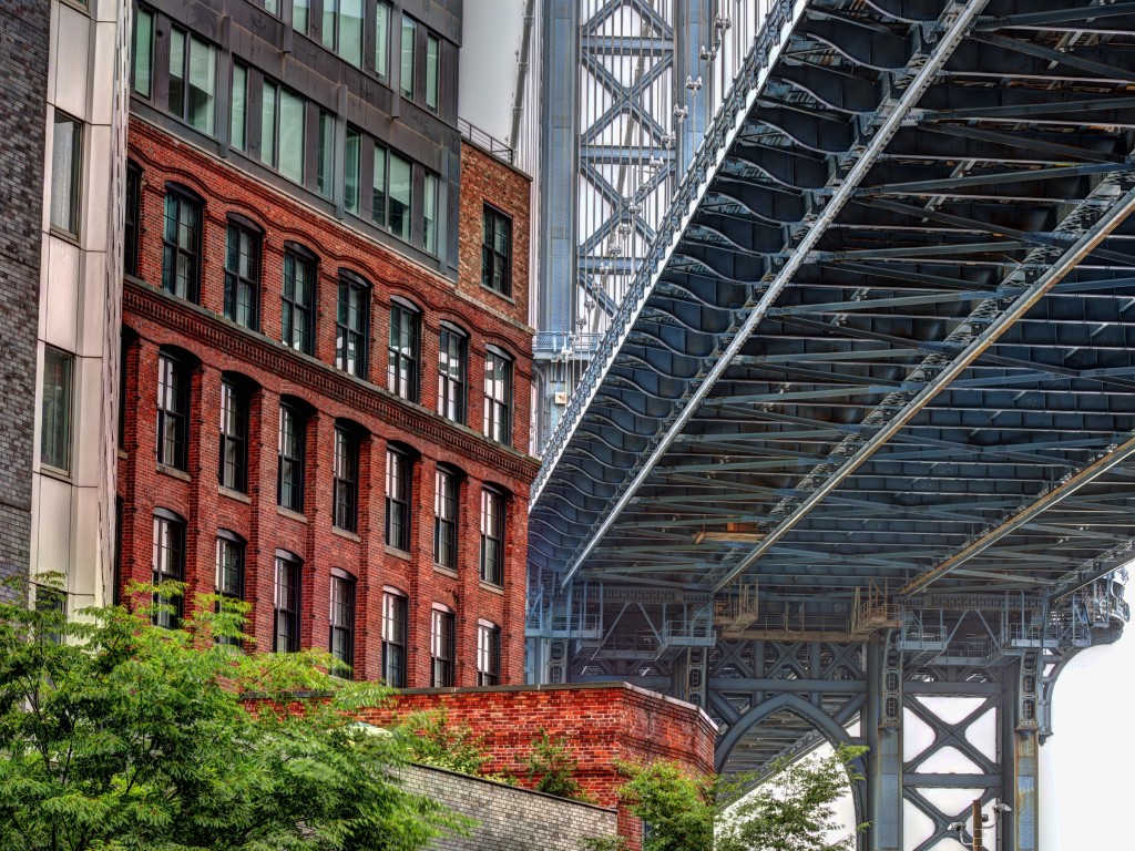 'Dumbo Brooklyn' - New York City HDR photograph by Michael Tischler