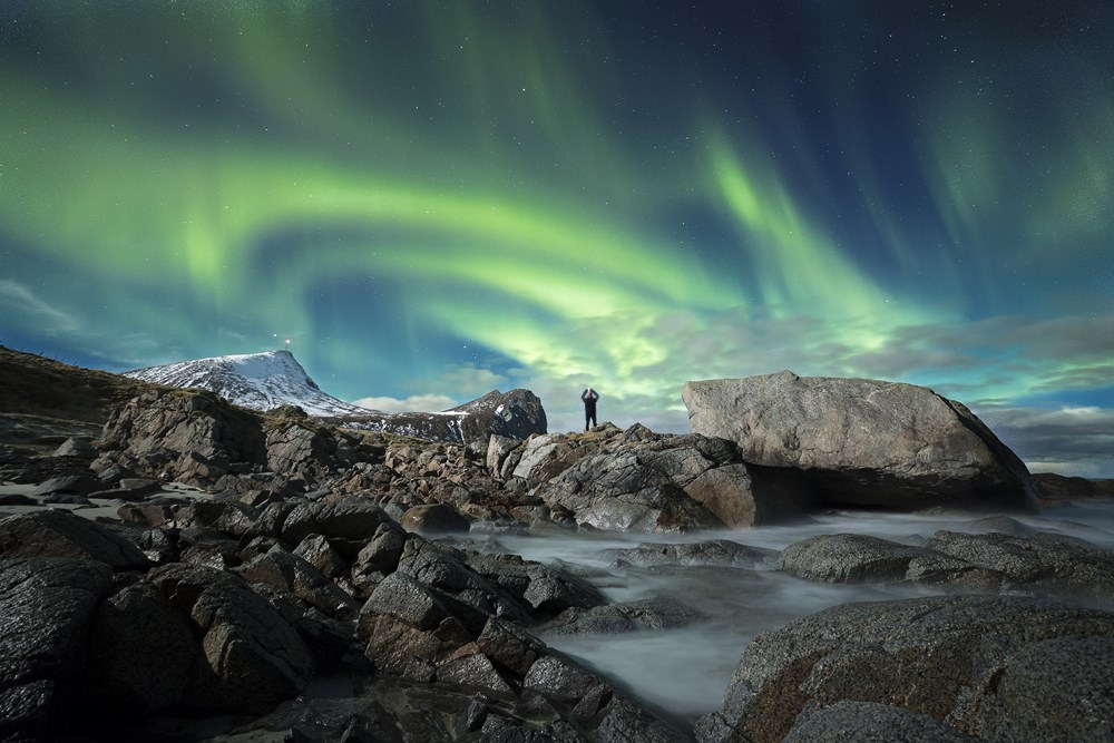 'Zelda' - northern lights photograph by Nicolas Raspiengeas