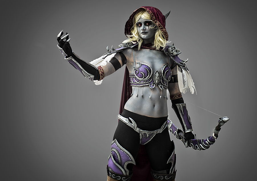 'Lady Sylvanas' (Warcraft) cosplay portrait - The Art of Cosplay by Xavier D. Buendia