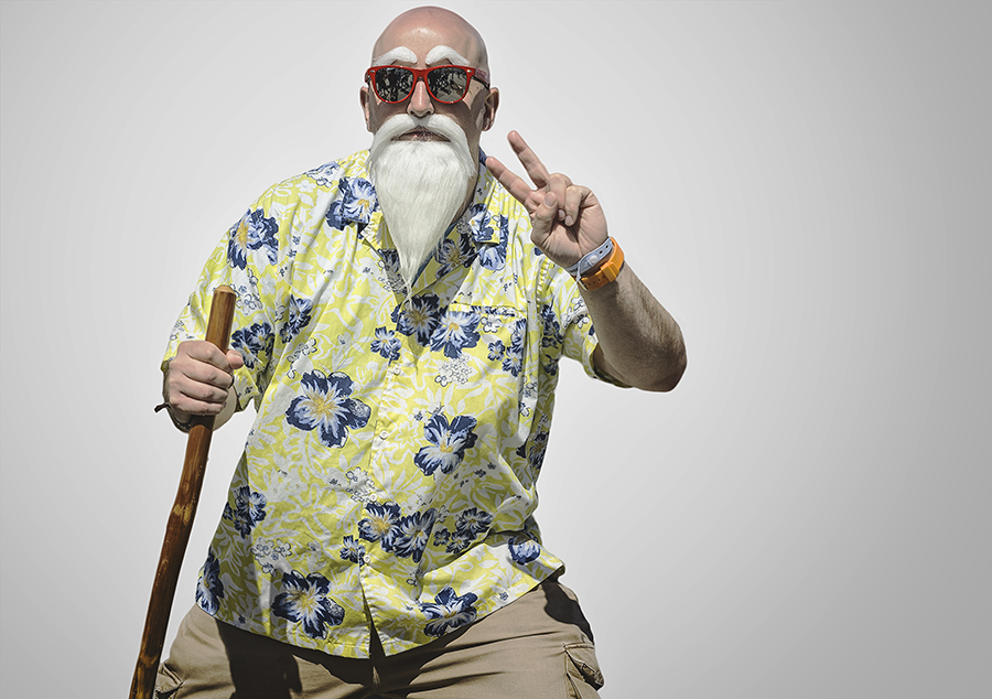 'Master Roshi' (Dragon Ball) cosplay portrait - The Art of Cosplay by Xavier D. Buendia