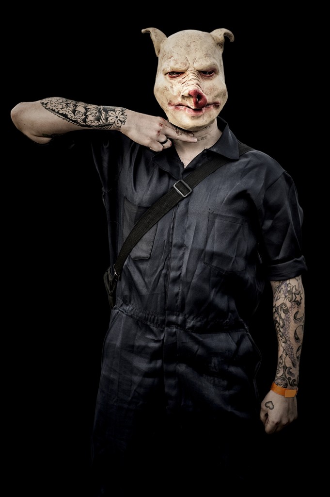 'Pig mask' cosplay portrait - The Art of Cosplay by Xavier D. Buendia