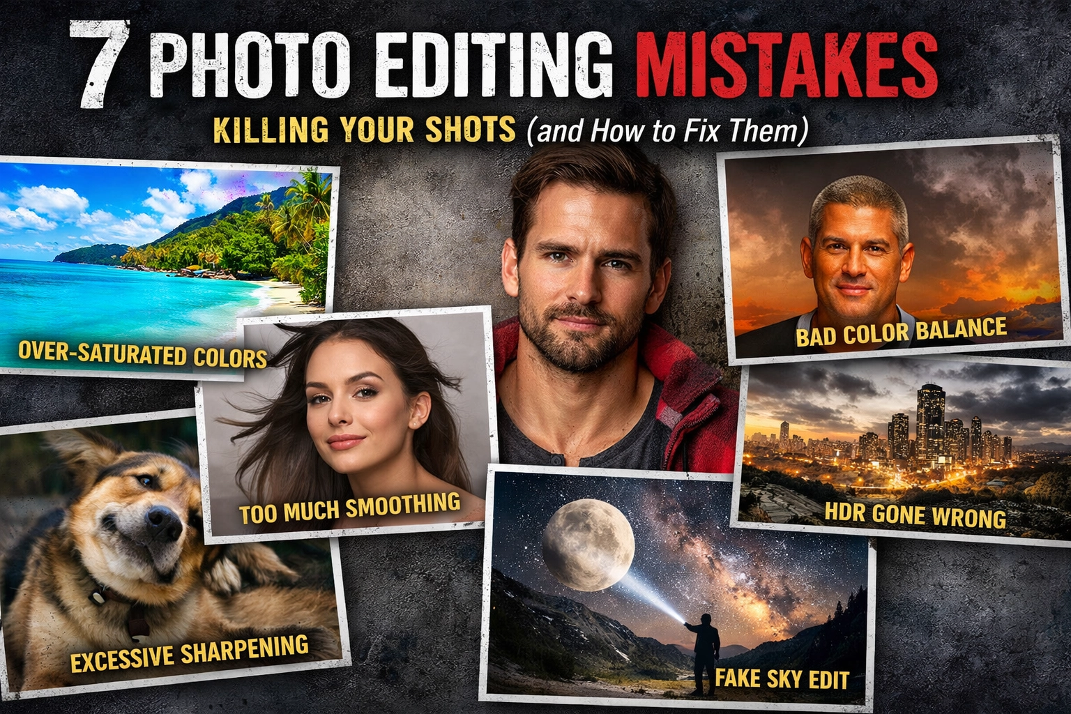 7 Photo Editing Mistakes Killing Your Shots (and How to Fix Them)