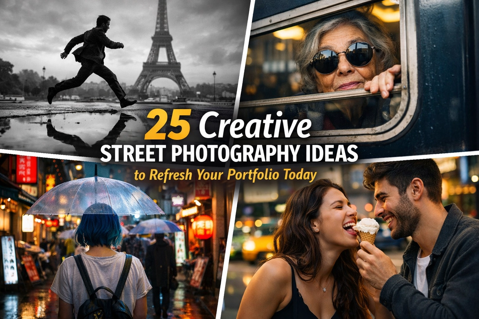 25 Creative Street Photography Ideas to Refresh Your Portfolio Today