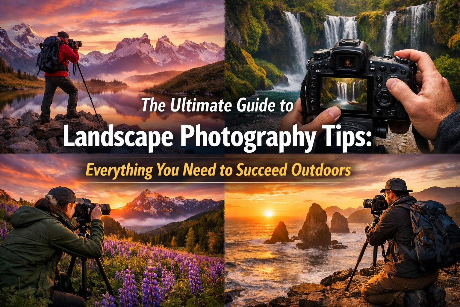 The Ultimate Guide to Landscape Photography Tips: Everything You Need to Succeed Outdoors