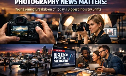 Photography News Matters: Your Evening Breakdown of Today’s Biggest Industry Shifts