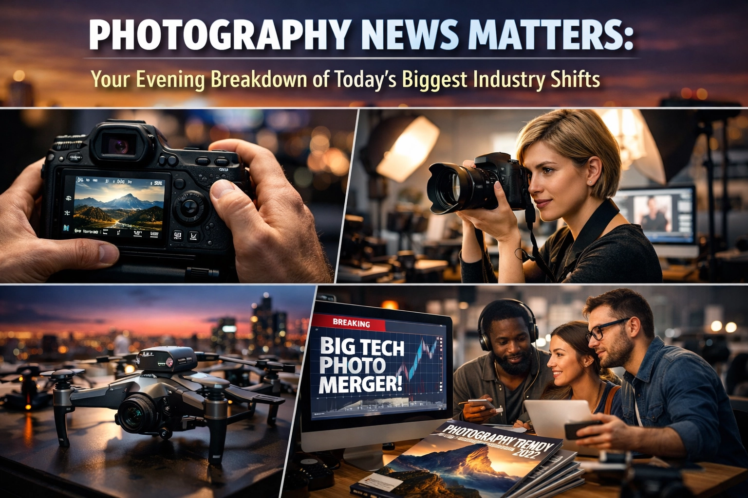 Photography News Matters: Your Evening Breakdown of Today’s Biggest Industry Shifts