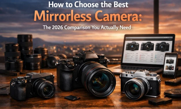 How to Choose the Best Mirrorless Camera: The 2026 Comparison You Actually Need