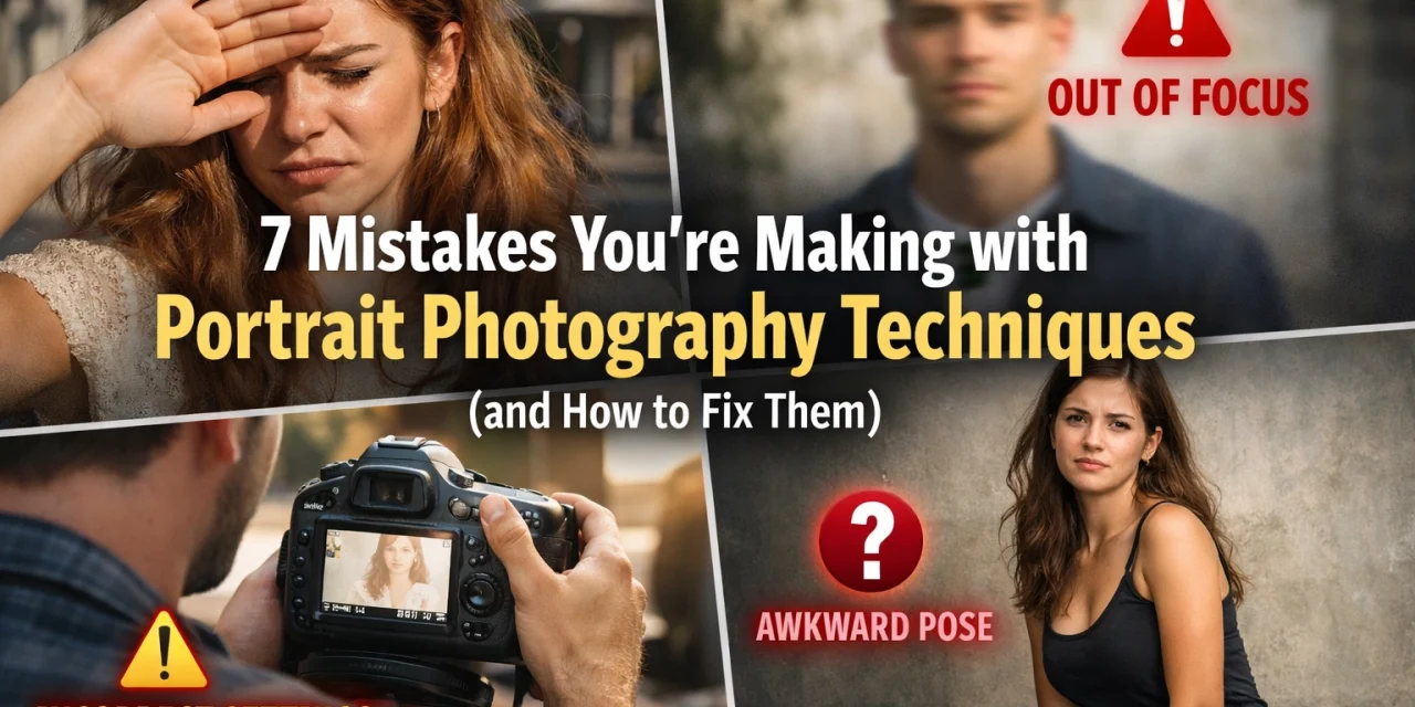7 Mistakes You’re Making with Portrait Photography Techniques (and How to Fix Them)