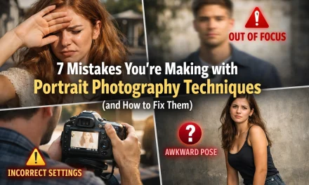 7 Mistakes You’re Making with Portrait Photography Techniques (and How to Fix Them)