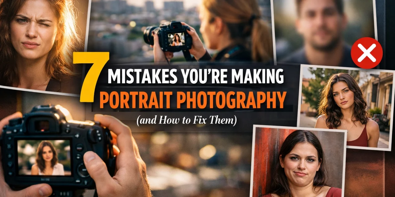 7 Mistakes You’re Making with Portrait Photography (and How to Fix Them)