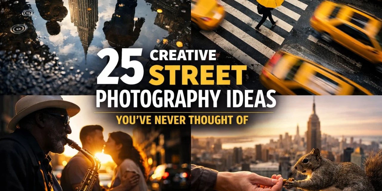 25 Creative Street Photography Ideas You’ve Never Thought Of