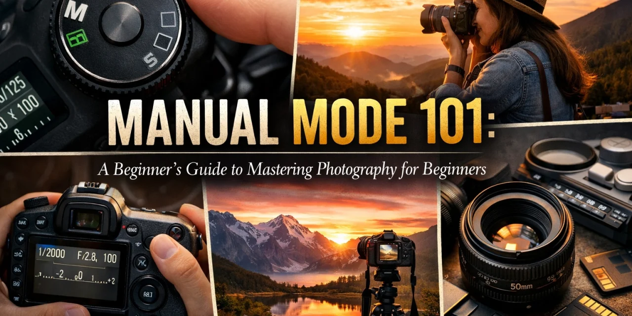 Manual Mode 101: A Beginner’s Guide to Mastering Photography for Beginners