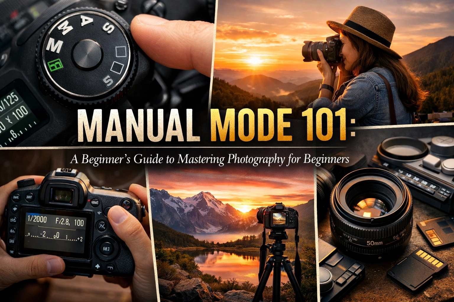 Manual Mode 101: A Beginner’s Guide to Mastering Photography for Beginners