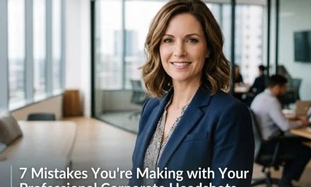 7 Mistakes You’re Making with Your Professional Corporate Headshots (and How to Fix Them)