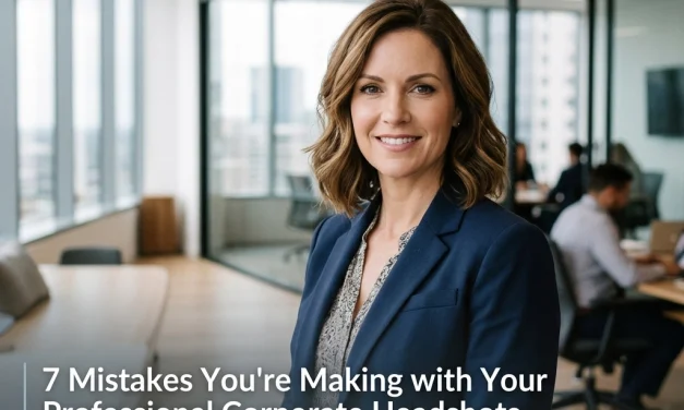 7 Mistakes You’re Making with Your Professional Corporate Headshots (and How to Fix Them)