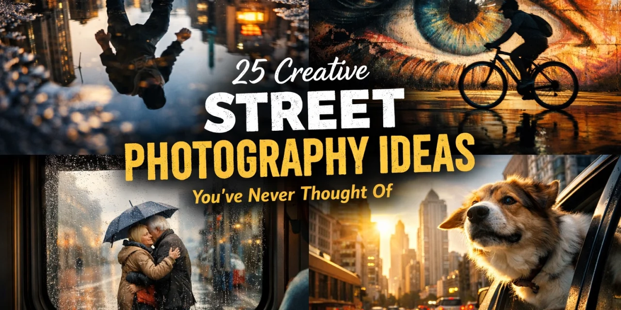 25 Creative Street Photography Ideas You’ve Never Thought Of