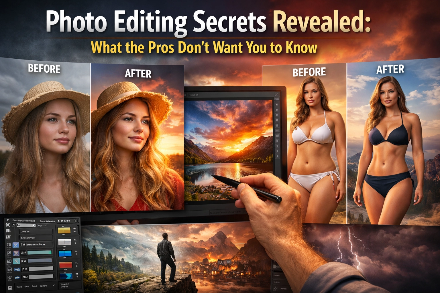 Photo Editing Secrets Revealed: What the Pros Don’t Want You to Know