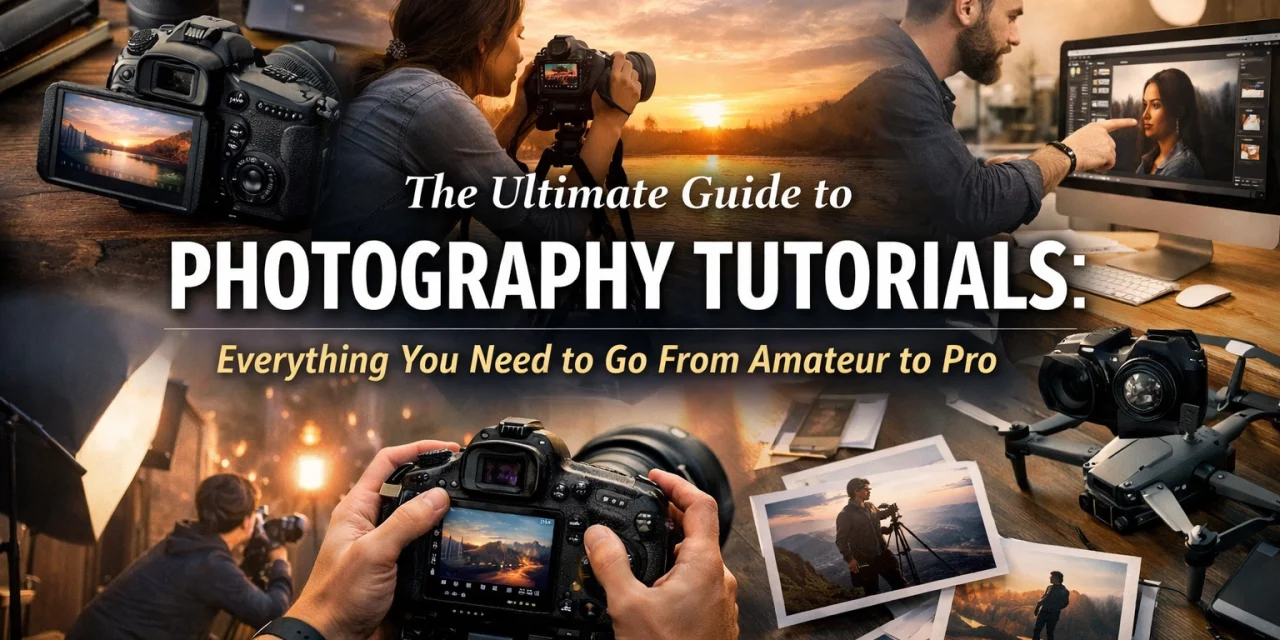The Ultimate Guide to Photography Tutorials: Everything You Need to Go From Amateur to Pro
