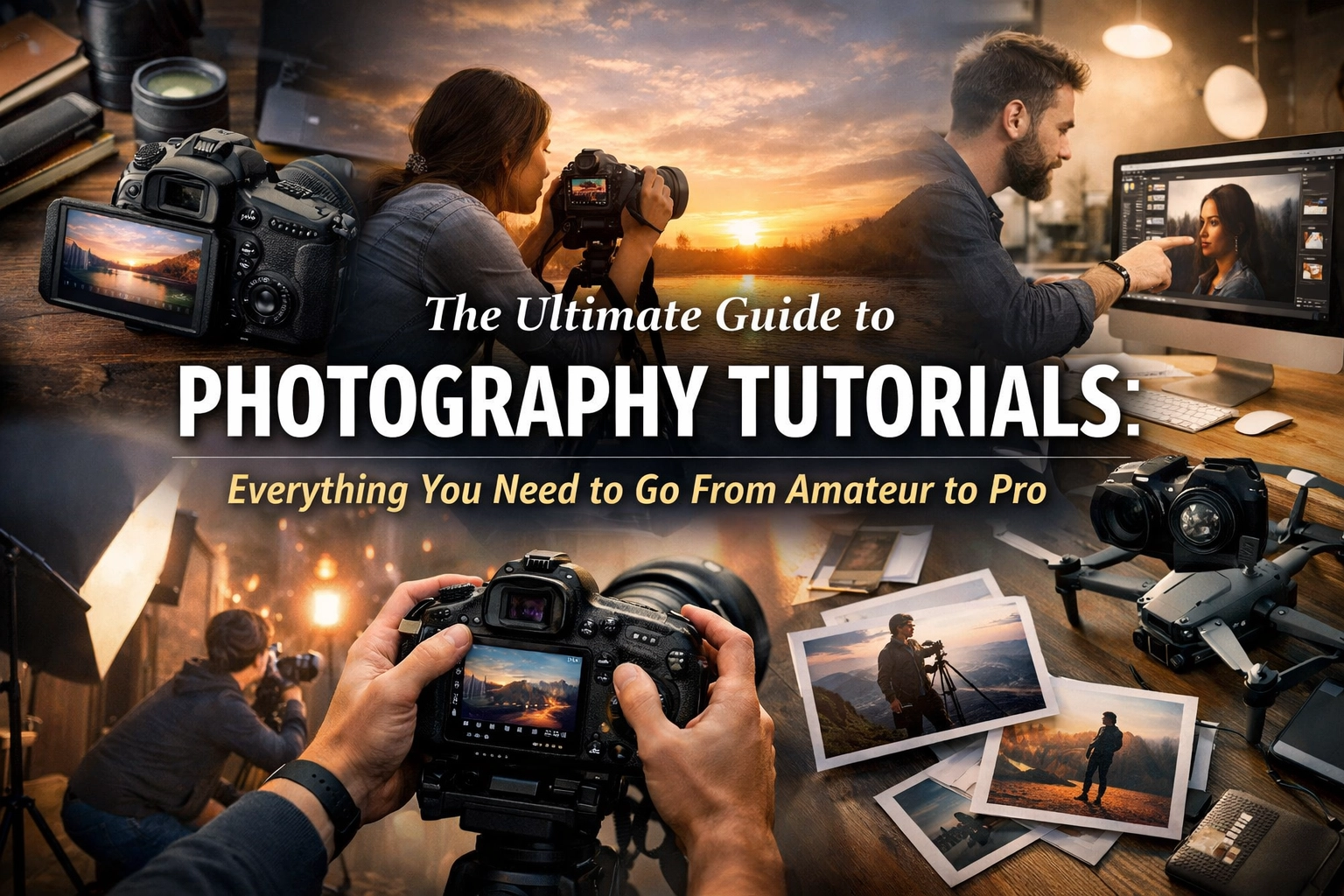 The Ultimate Guide to Photography Tutorials: Everything You Need to Go From Amateur to Pro