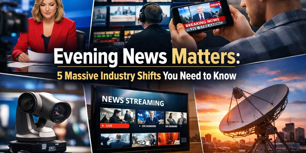 Evening News Matters: 5 Massive Industry Shifts You Need to Know