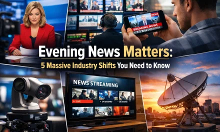 Evening News Matters: 5 Massive Industry Shifts You Need to Know
