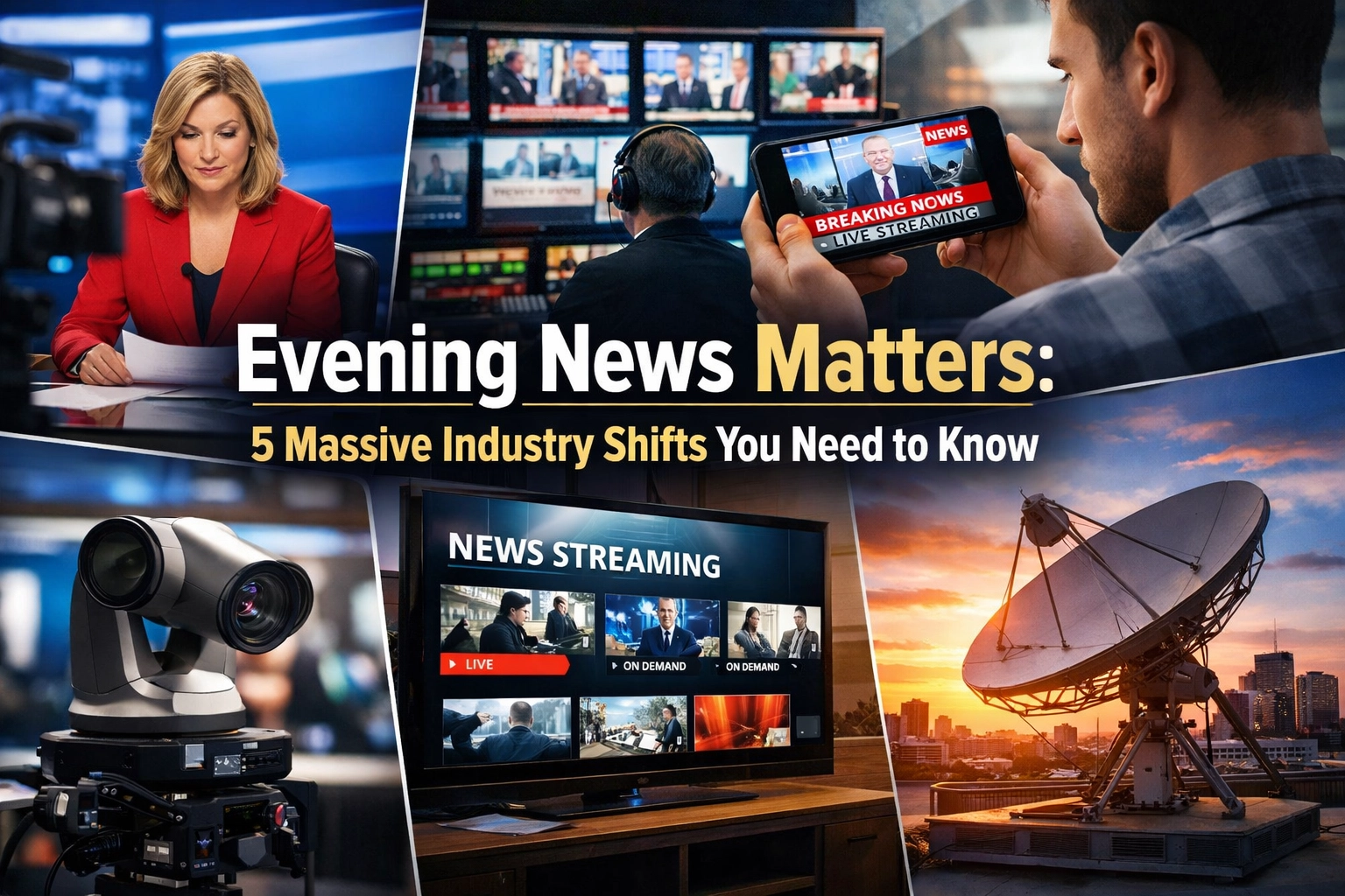 Evening News Matters: 5 Massive Industry Shifts You Need to Know