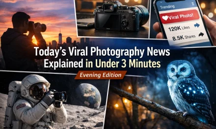 Today’s Viral Photography News Explained in Under 3 Minutes (Evening Edition)