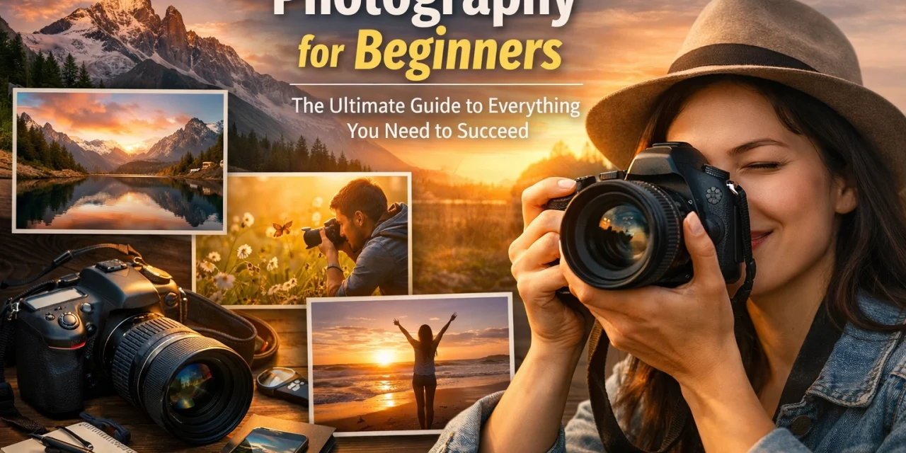 Photography for Beginners: The Ultimate Guide to Everything You Need to Succeed