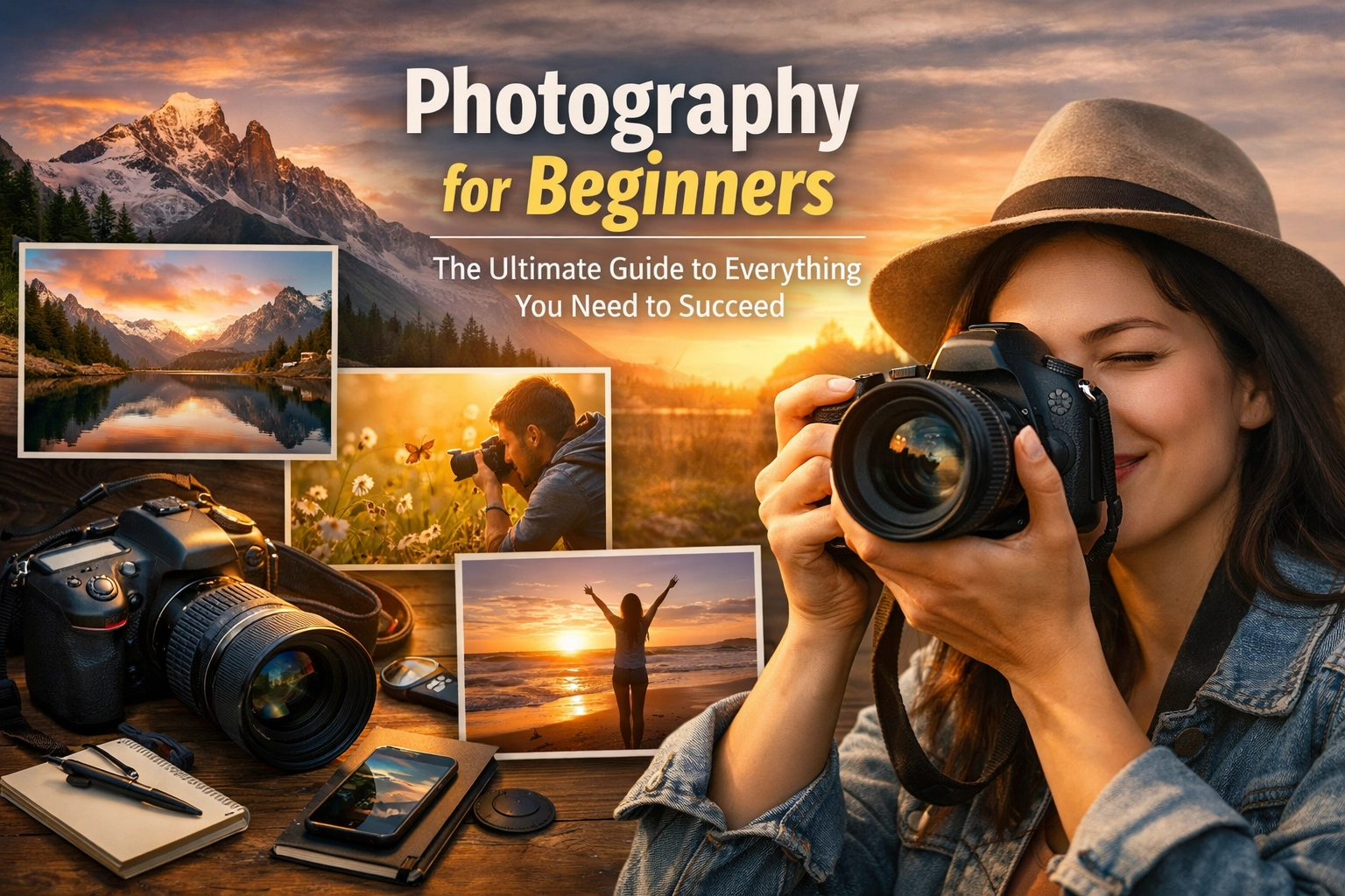 Photography for Beginners: The Ultimate Guide to Everything You Need to Succeed