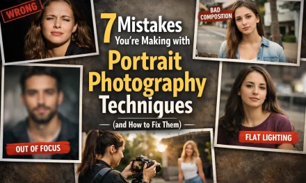 7 Mistakes You’re Making with Portrait Photography Techniques (and How to Fix Them)