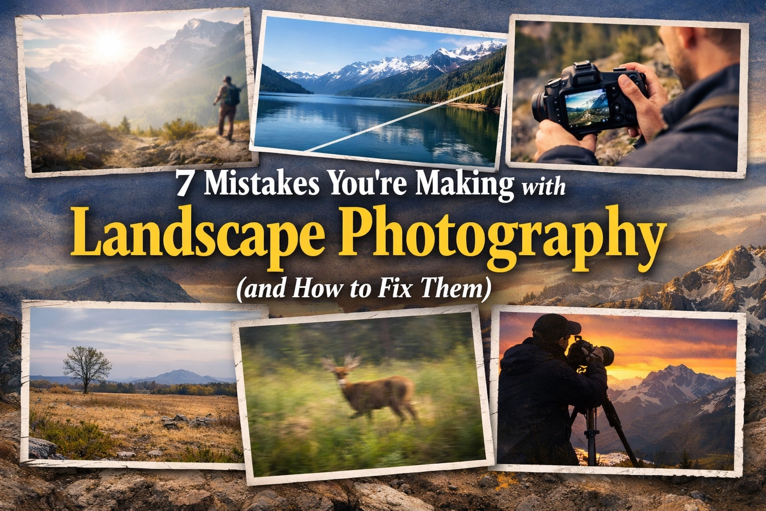 7 Mistakes You’re Making with Landscape Photography (and How to Fix Them)