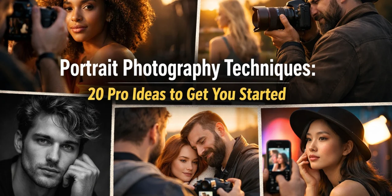 Portrait Photography Techniques: 20 Pro Ideas to Get You Started