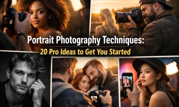 Portrait Photography Techniques: 20 Pro Ideas to Get You Started
