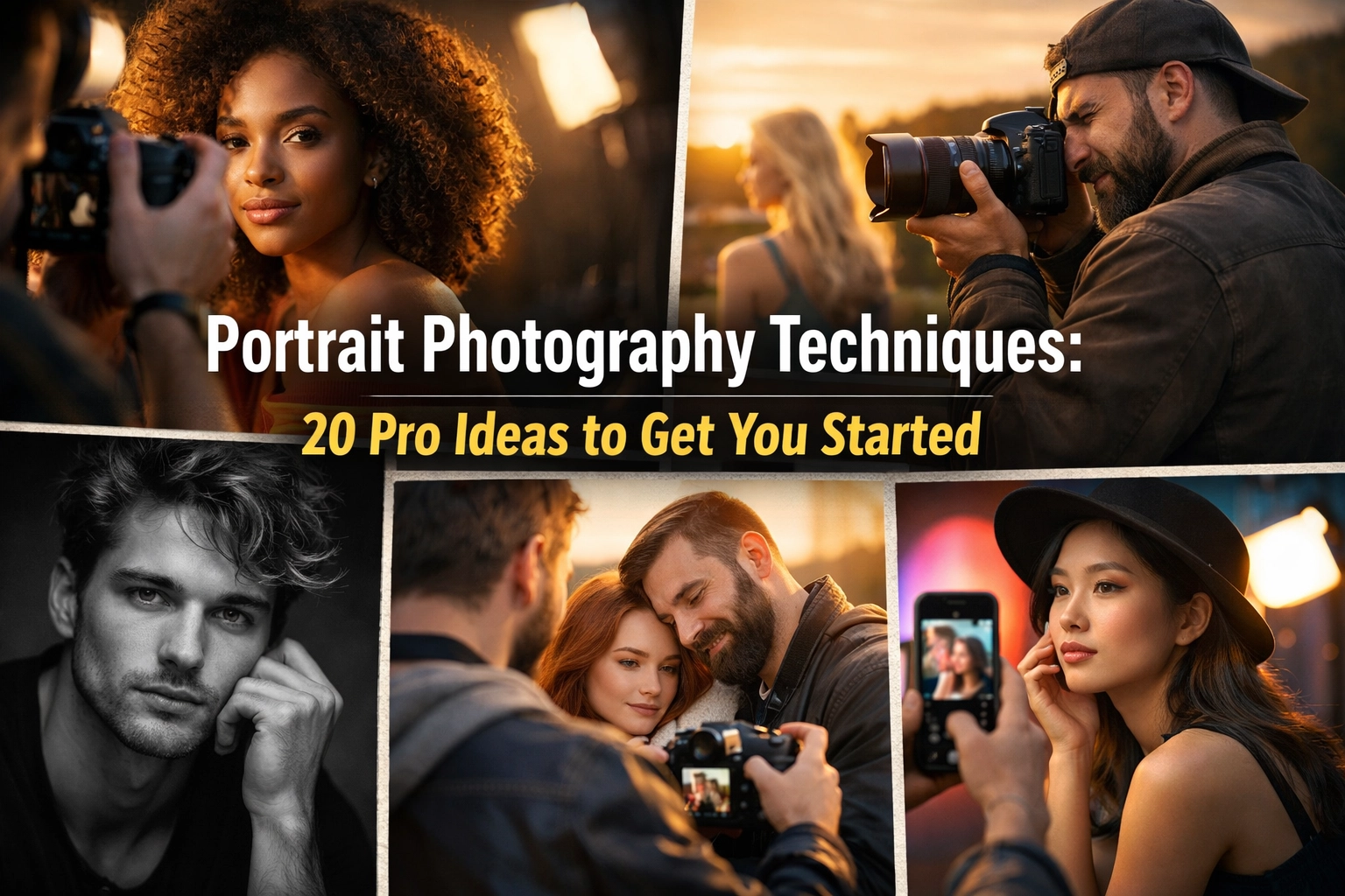 Portrait Photography Techniques: 20 Pro Ideas to Get You Started