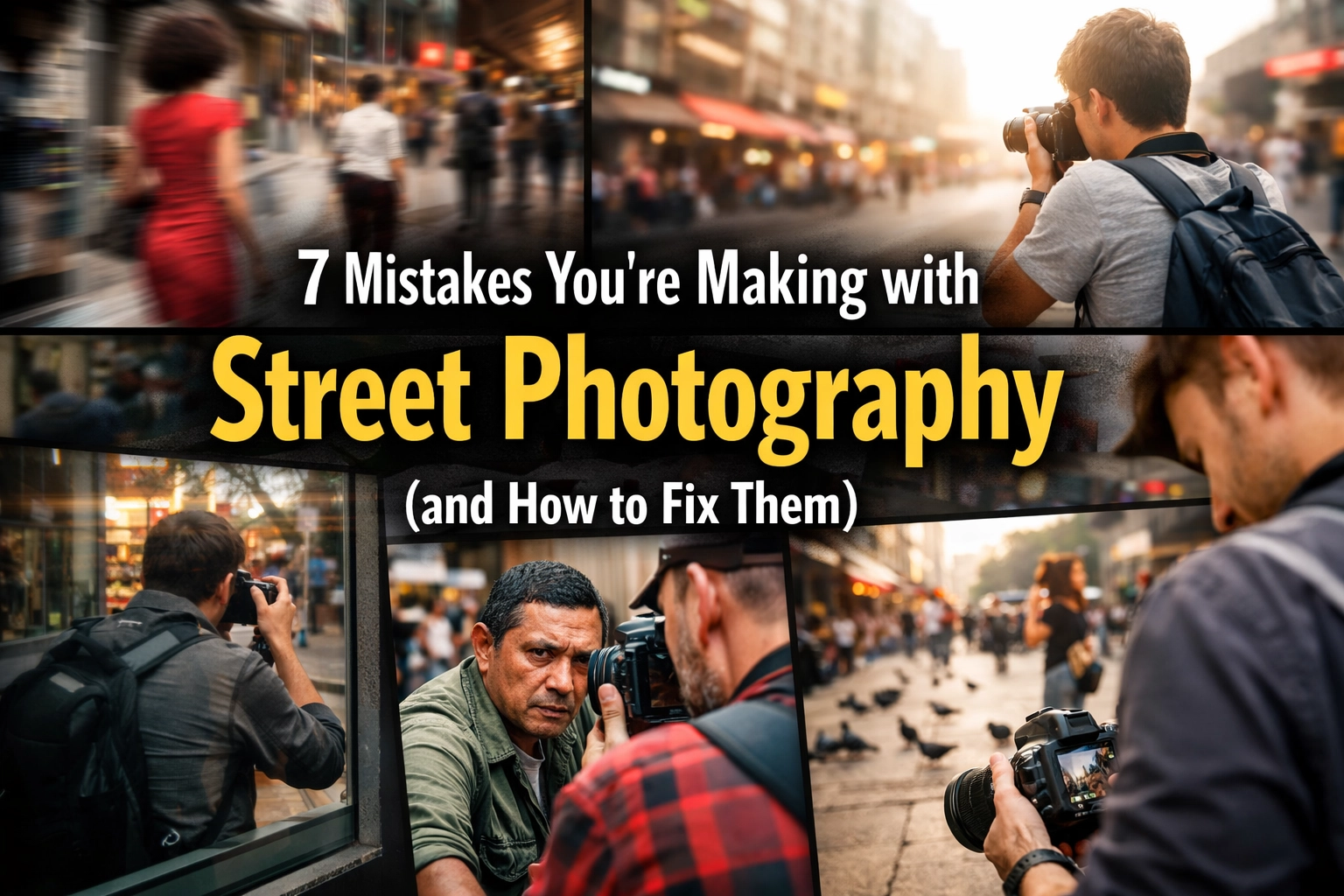 7 Mistakes You’re Making with Street Photography (and How to Fix Them)