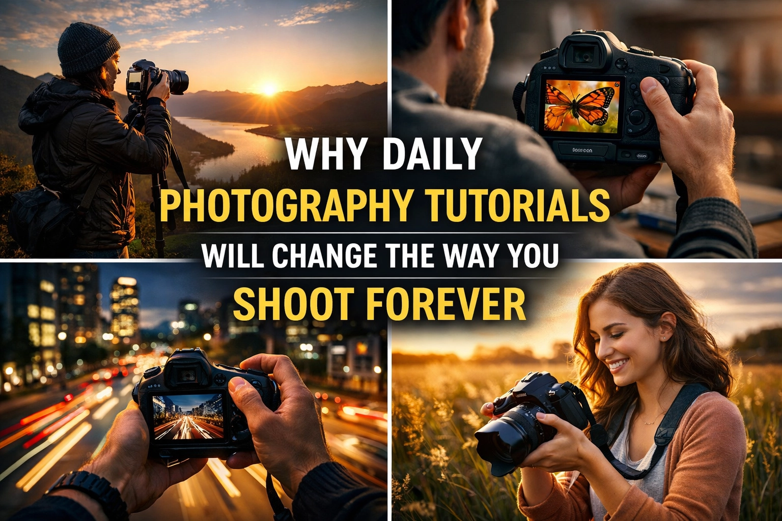 Why Daily Photography Tutorials Will Change the Way You Shoot Forever