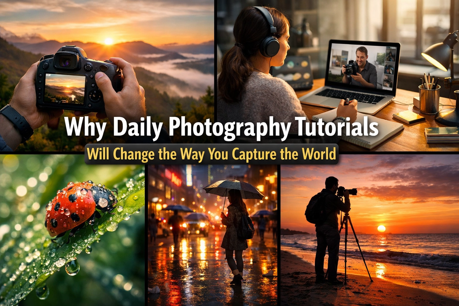 Why Daily Photography Tutorials Will Change the Way You Capture the World