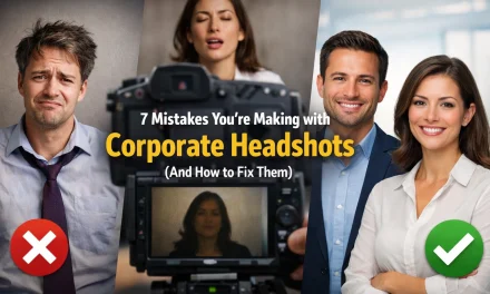7 Mistakes You’re Making with Corporate Headshots (And How to Fix Them)