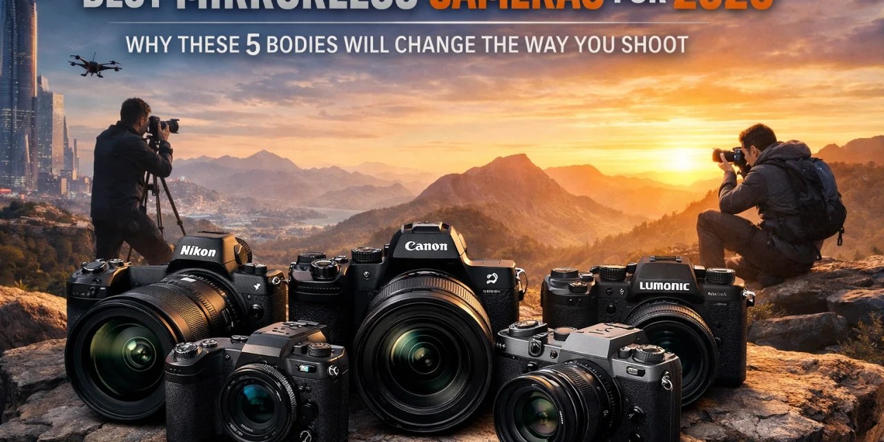 Best Mirrorless Cameras for 2026: Why These 5 Bodies Will Change the Way You Shoot