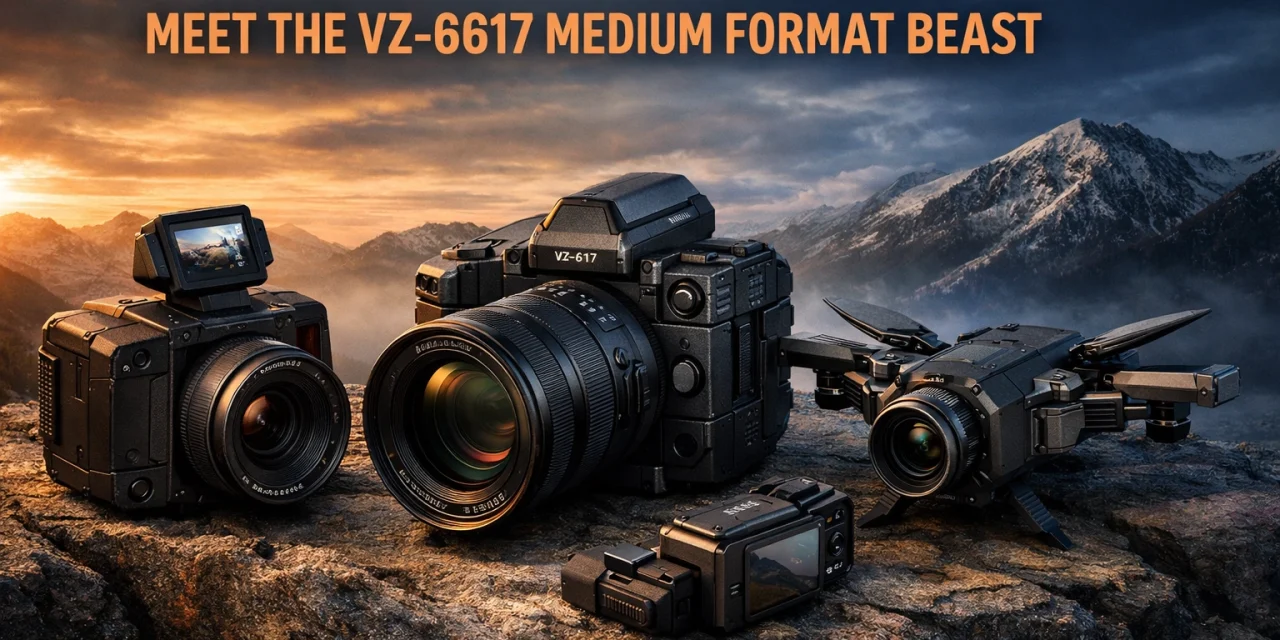 The Camera That Changes Shapes: Meet the VZ-6617 Medium Format Beast