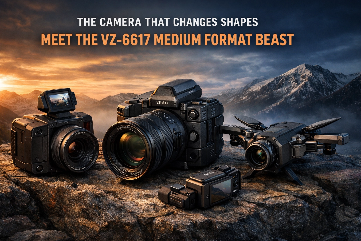 The Camera That Changes Shapes: Meet the VZ-6617 Medium Format Beast