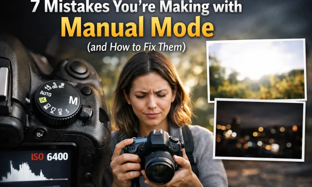 7 Mistakes You’re Making with Manual Mode (and How to Fix Them)