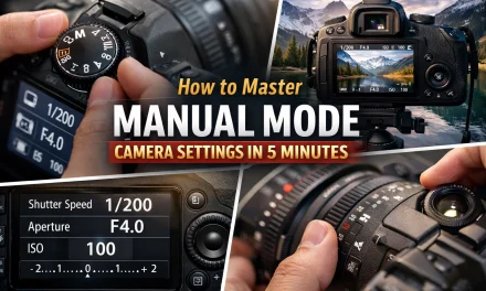 How to Master Manual Mode Camera Settings in 5 Minutes