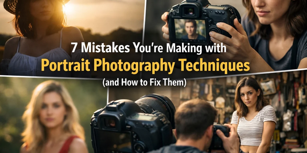 7 Mistakes You’re Making with Portrait Photography Techniques (and How to Fix Them)